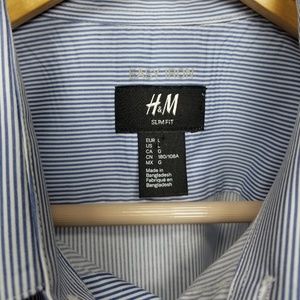 H&M Men's Dress Shirt Large